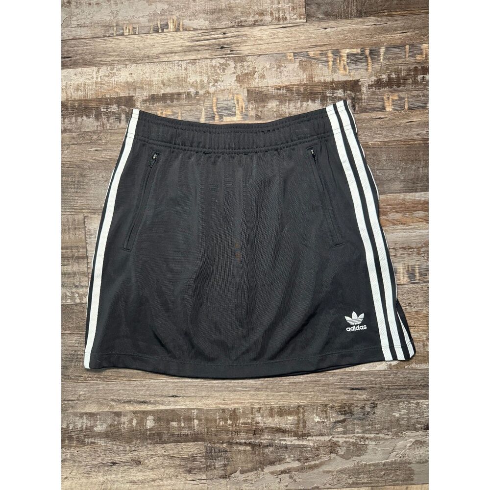 Adidas Black White Activewear Skirt Girl's Large